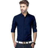 Cotton Solid Slim Fit Shirt