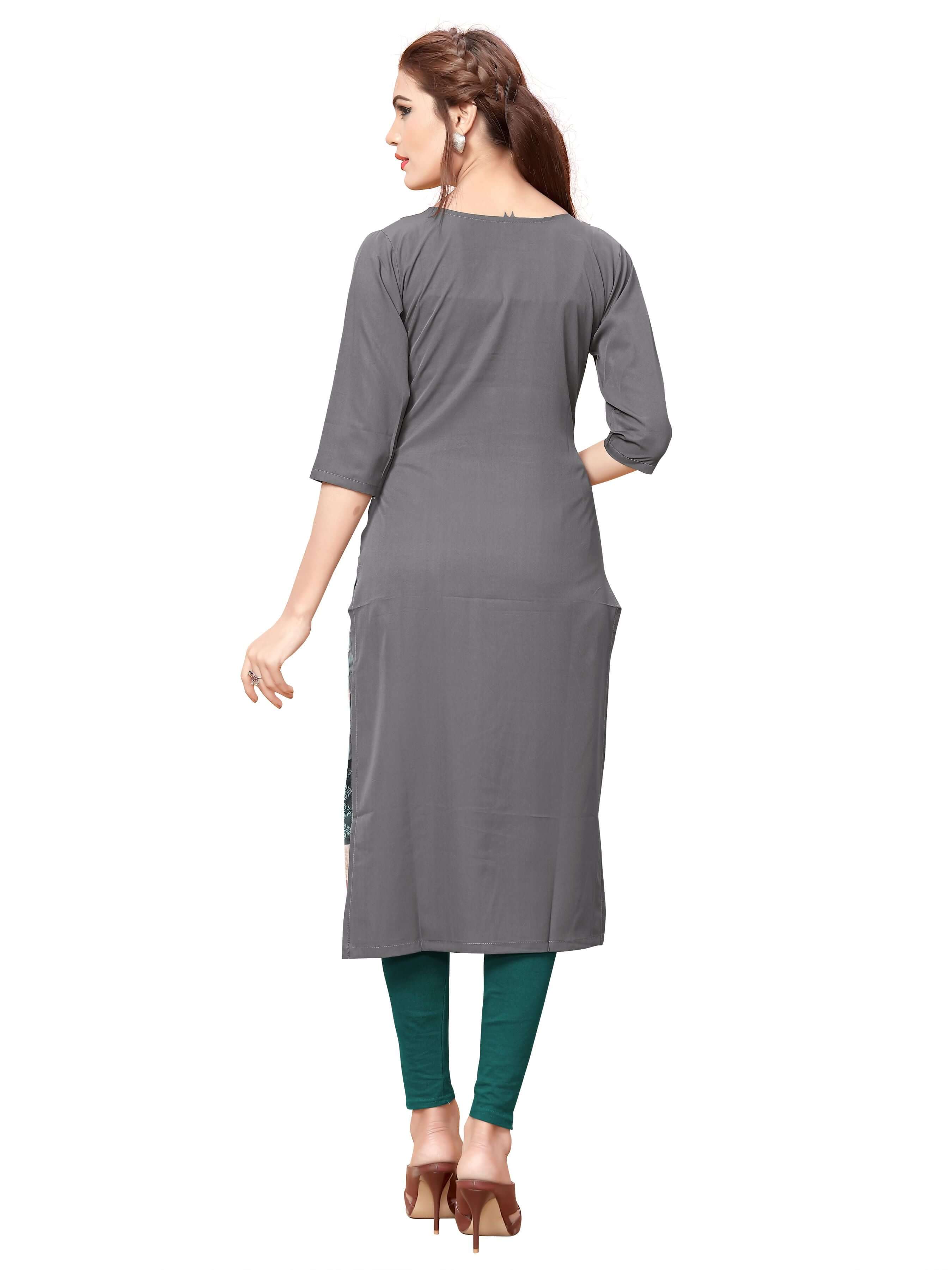 Beautiful Printed Crepe Kurtis