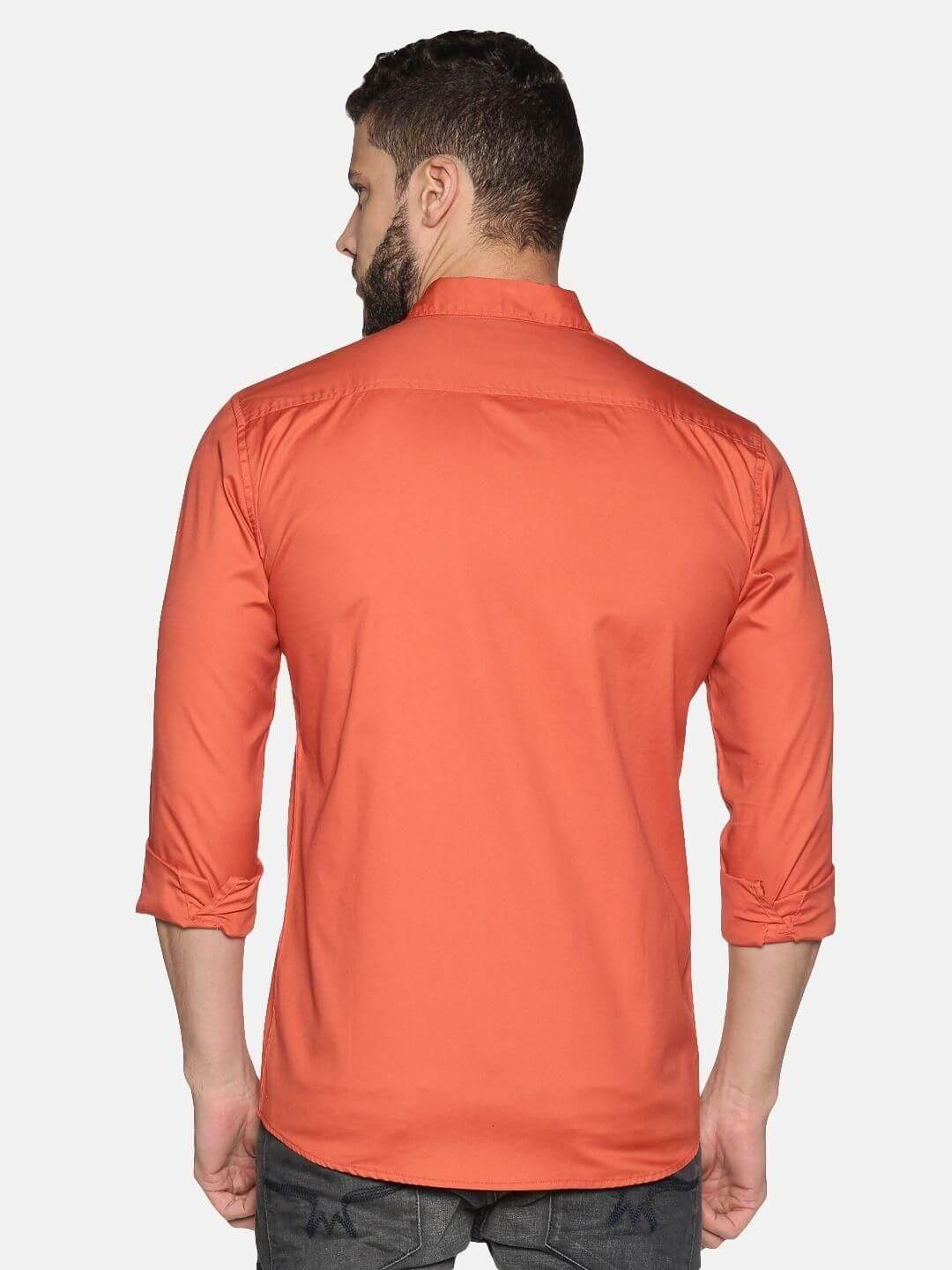 UrGear Cotton Solid Full Sleeves Regular Fit Mens Casual Shirt