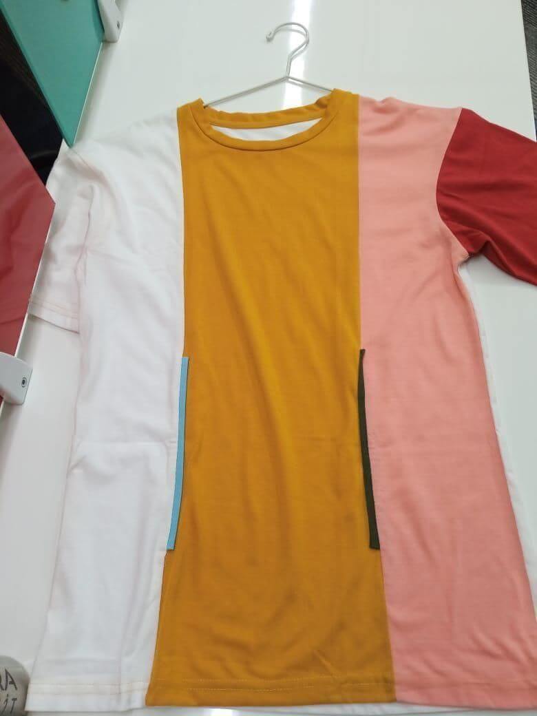 Men's Colourblock Rounds Neck T-shirts