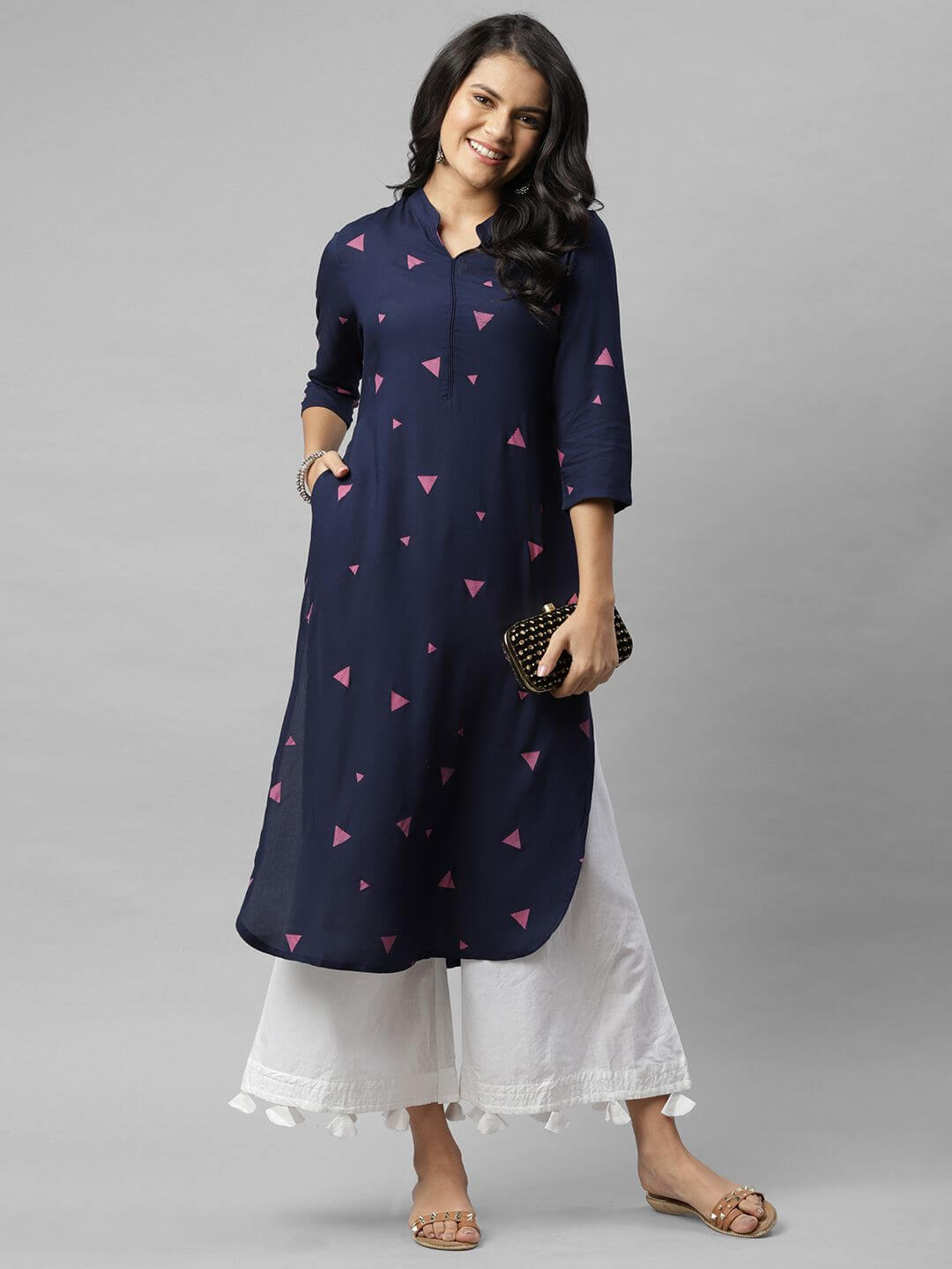 Beautiful Printed Viscose Kurti