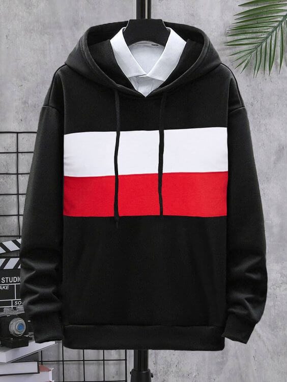 Men's Cotton Blend Sweatshirt Hoodie