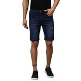 Campus Sutra Denim Rugged Slim Fit Short