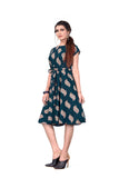 Luxurious Printed American Crepe Kurti