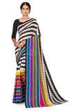 Trendy Printed Georgette Sarees