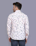 Men's Printed Cotton Blend Shirts